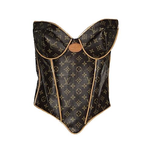 louis vuitton corset top